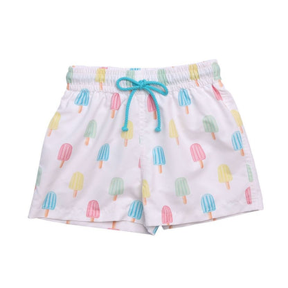 Sal & Pimenta Boys Swim Trunks - Popsicle Party Print