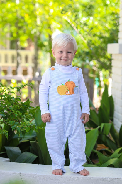 Trotter Street Kids Boys Longall - Blue Pumpkin Patch