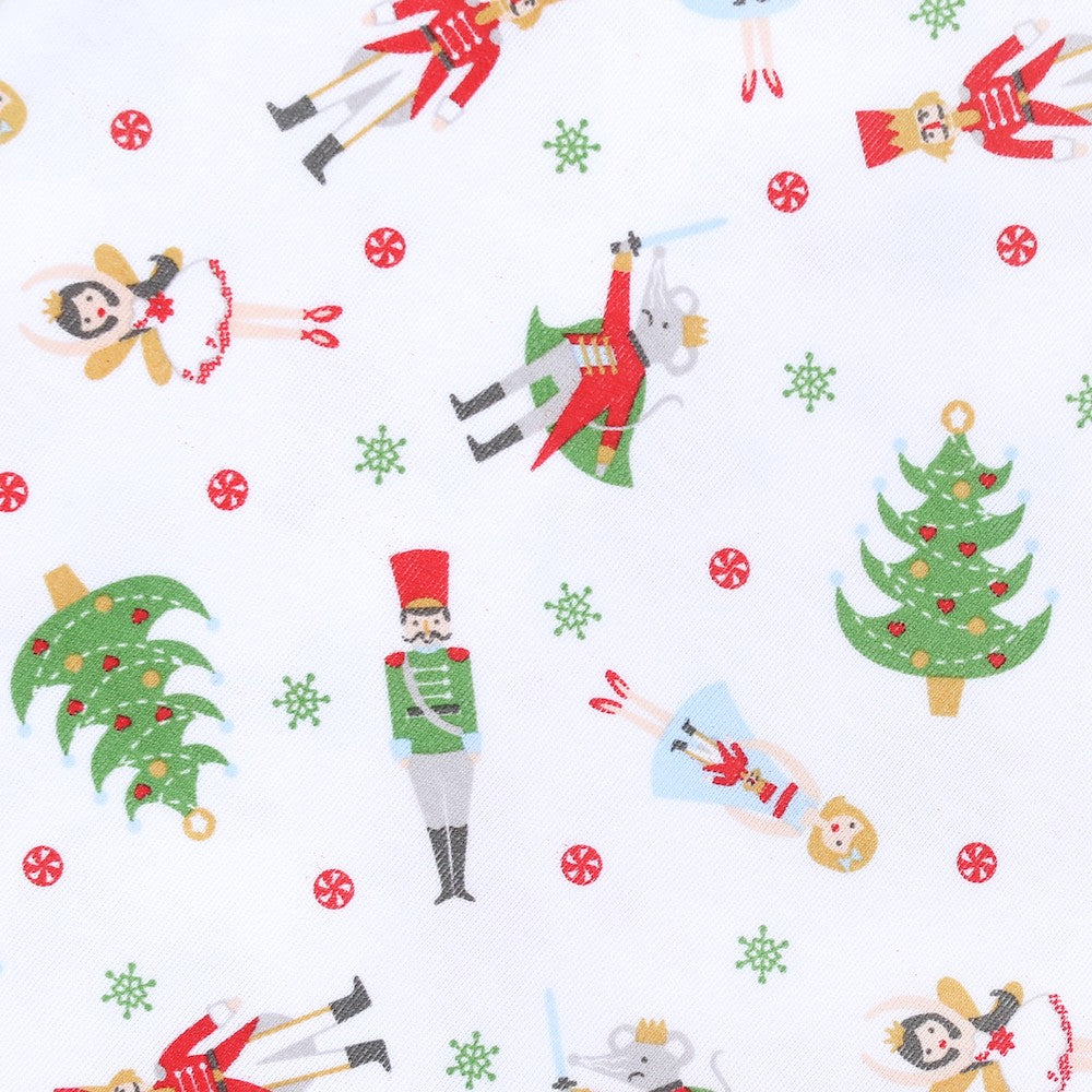 Magnolia Baby Red Nutcracker Holidays Long Pajamas