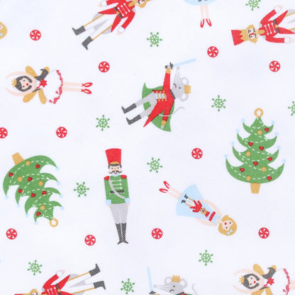 Magnolia Baby Red Nutcracker Holidays Long Pajamas