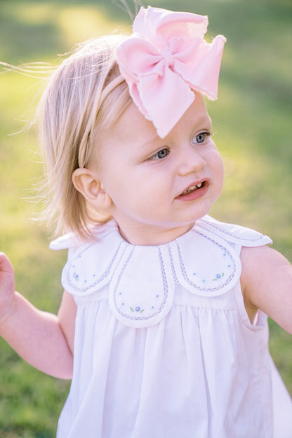 Proper Peony Birdie Tulip Collar Bubble - White