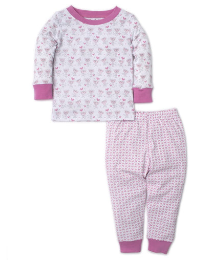 Kissy Kissy Girls Monkey Moves Pajamas - Pink