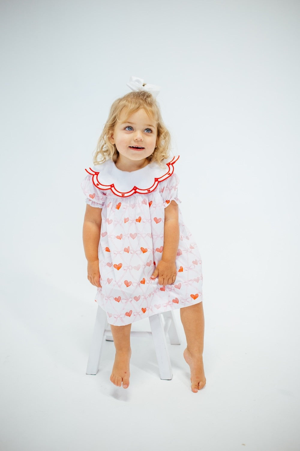 Shop Teeta Girls Ally Dress - Valentine Hearts Shop Teeta Girls Ally Dress - Valentine Hearts