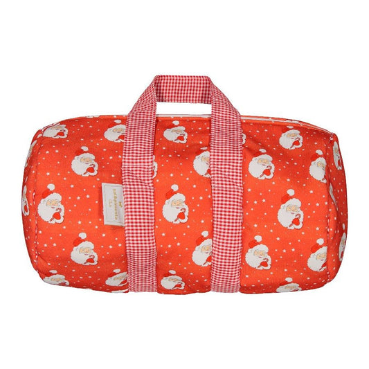Sal & Pimenta Christmas Weekend Duffel Bag - Red Santa Glows