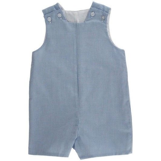 Bailey Boys Jon Jon with Tabs - Blue Micro Check
