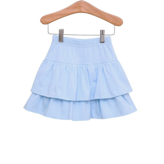 Trotter Street Kids Girls Rosemary Skort - Light Blue