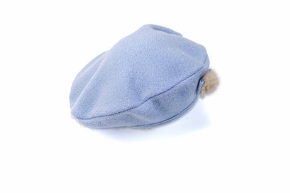 Marae Kids Girls Hat to Match Coat - Beret - Cream / Pink / Red / Light Blue / Navy Blue