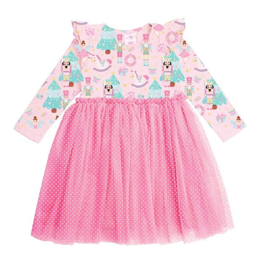 Sweet Wink Girls Pink Tutu Dress - Christmas Nutcracker Bodice