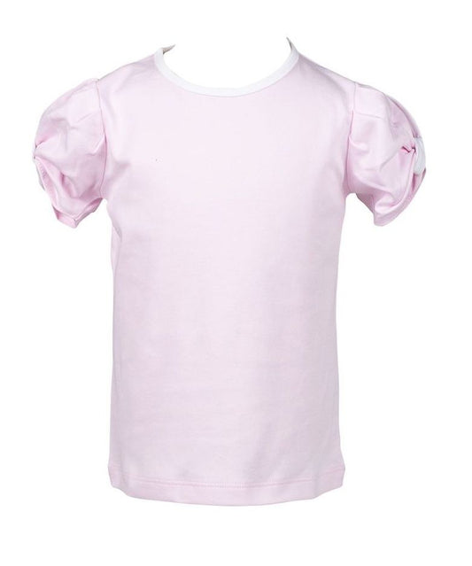 Proper Peony Pima Girls Pink Twist Shirt