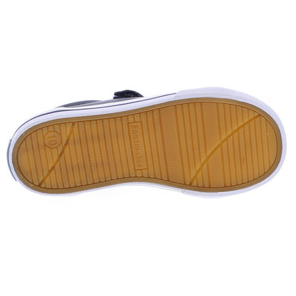 Footmates Boys Shoes - Reese - Leather - Navy Blue