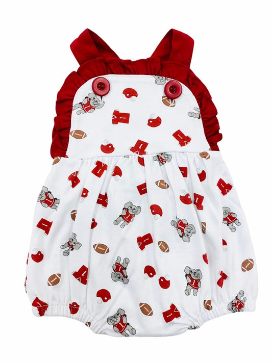 La Luna Girls Ava Bubble - Red Alabama Bama Crimson Tide