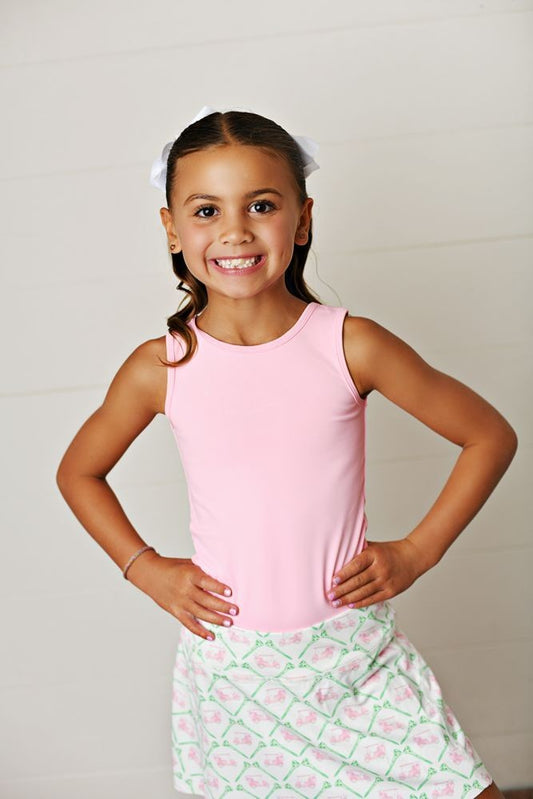 Swoon Baby Active Girls Tank Top - Pink