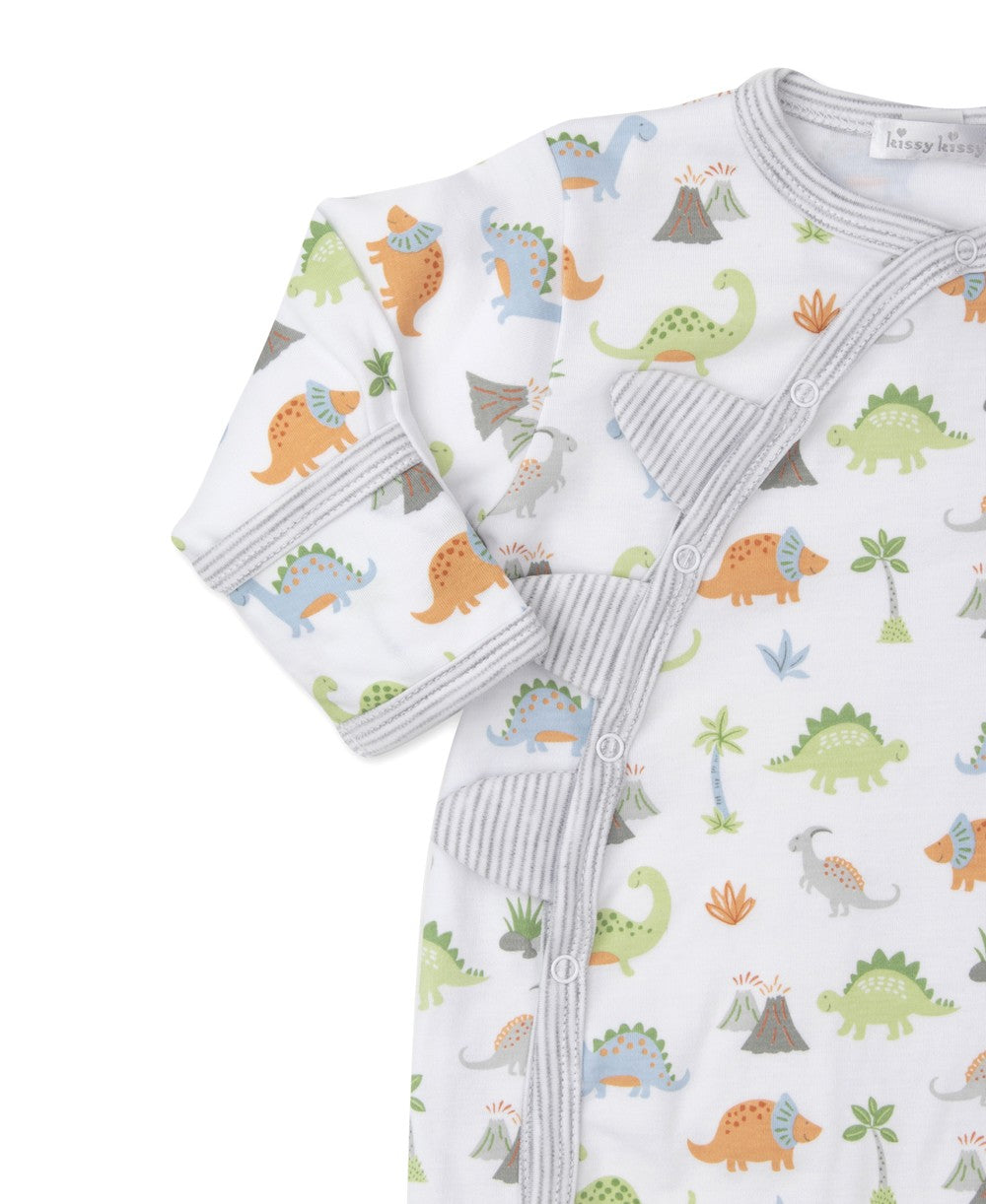 Kissy Kissy Baby Boys Dino Frontier Dinosaur Print Footie