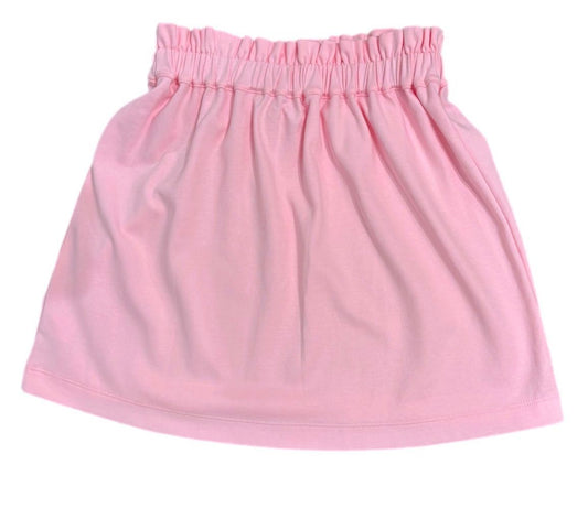 James & Lottie Girls Blakely Knit Skirt - Light Pink