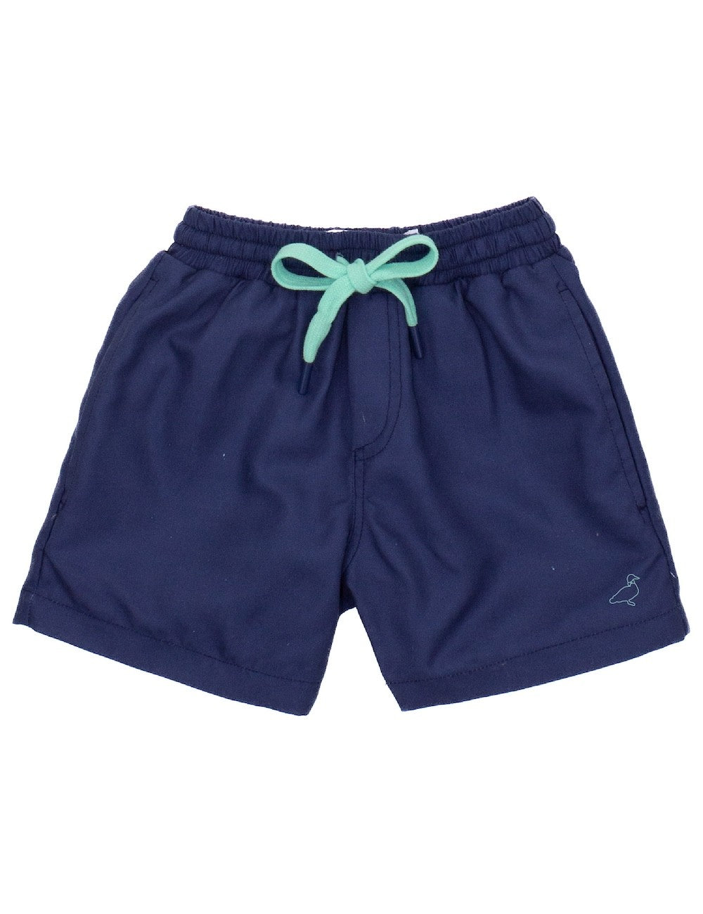 Properly Tied Boys Wavechaser Swim Trunks - Navy Blue Onyx