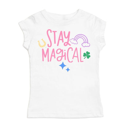 Sweet Wink Girls Stay Magical Rainbow Shirt
