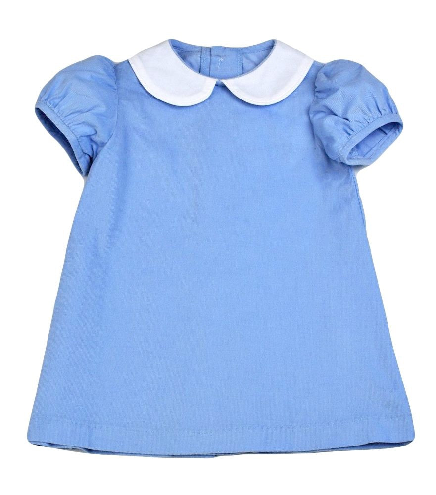 Funtasia Too Girls Corduroy Float Dress with Collar - Light Blue by Funtasia