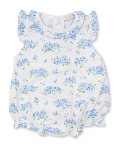 Kissy Kissy Baby Girls Blue Heavenly Hydrangeas Bubble