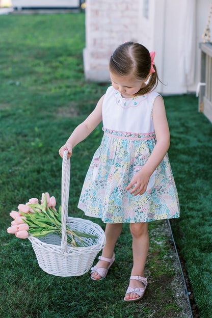 Proper Peony Girls Peyton Estate Floral Dress