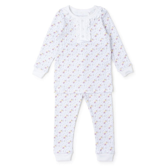 Lila & Hayes Girls Alden Pajamas Set - Christmas Angels