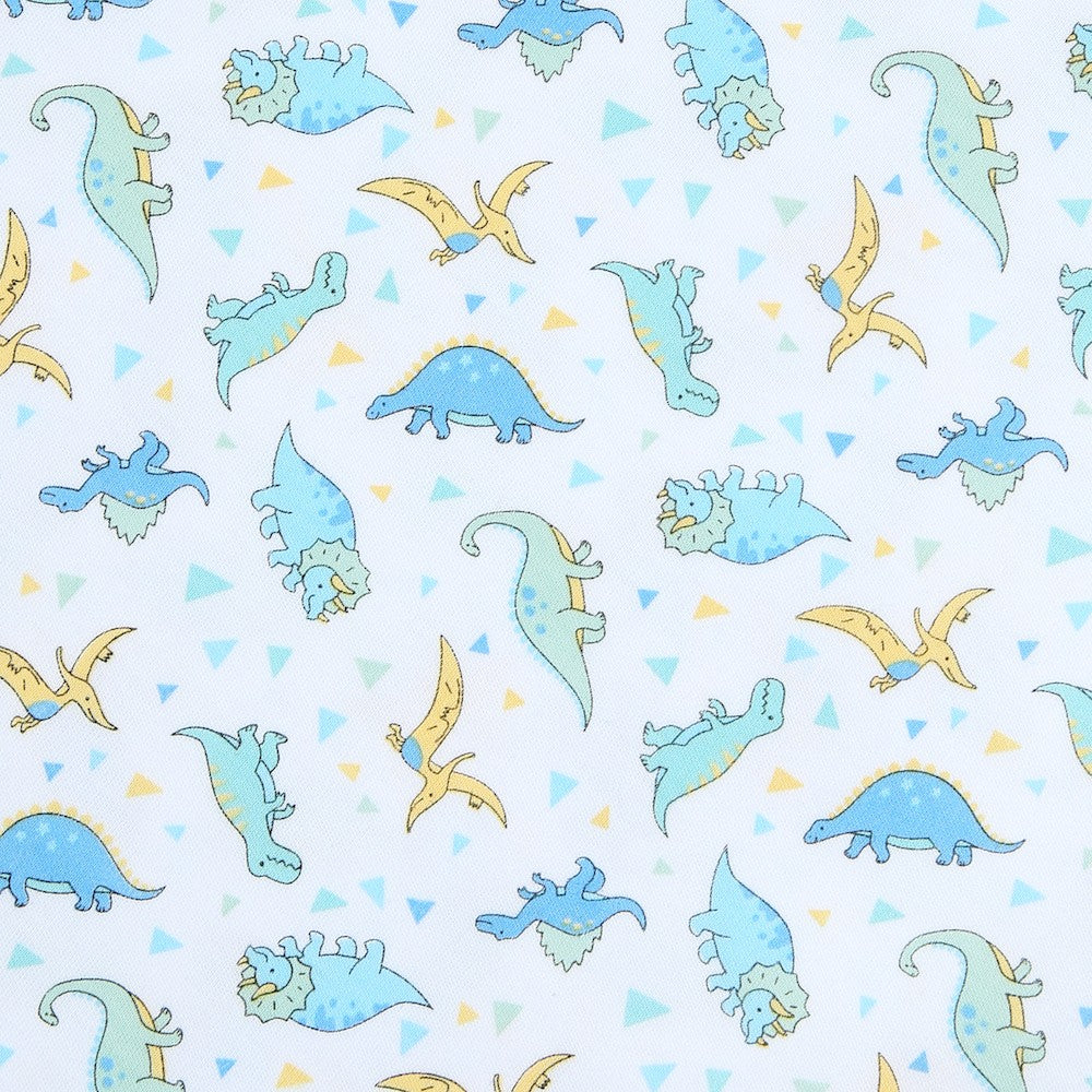 Magnolia Baby Boys Dinoland Zipped Pajamas - Blue by Magnolia Baby