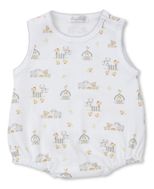 Kissy Kissy Baby Boys Farmyard Frolic Animals Bubble by Kissy Kissy