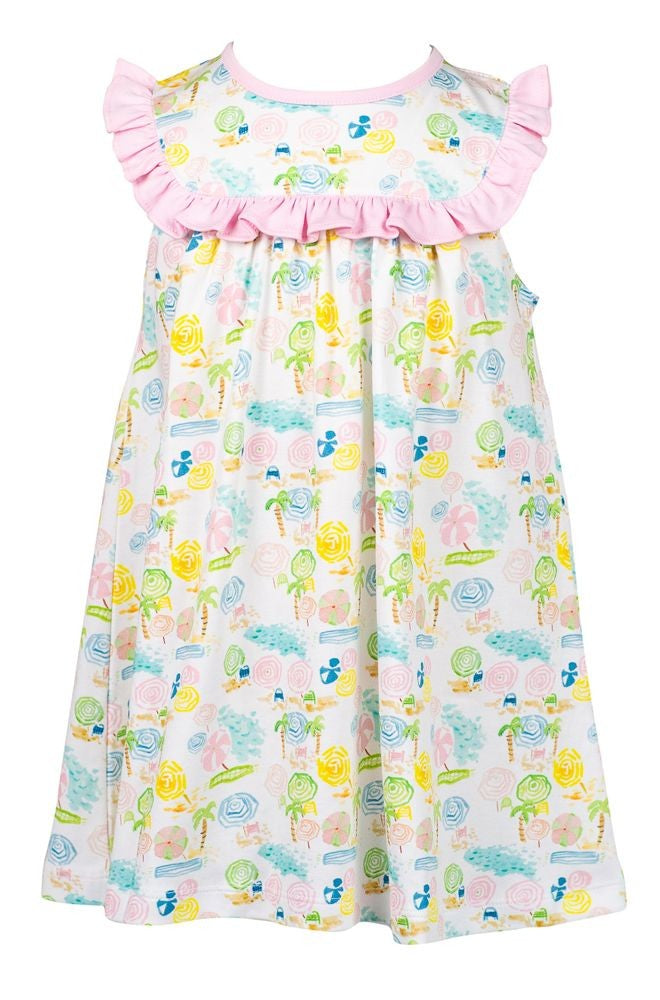 Proper Peony Pima Girls Ocean Club Dress 8