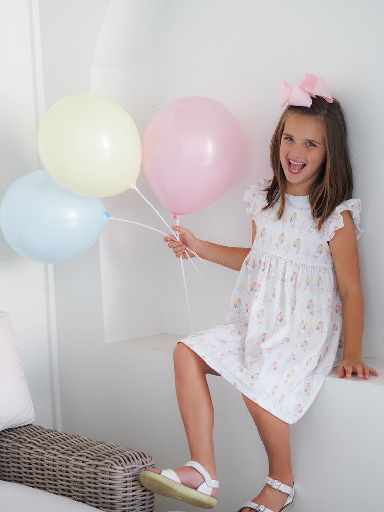 Cypress Row Girls Birthday Girl Flutter Dress
