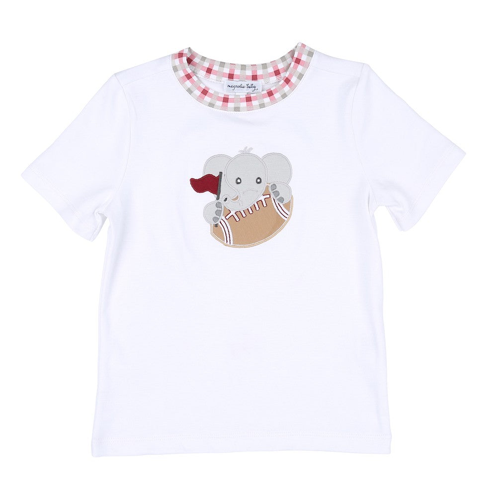 Magnolia Baby Boys Tee Shirt - Alabama Football Elephant