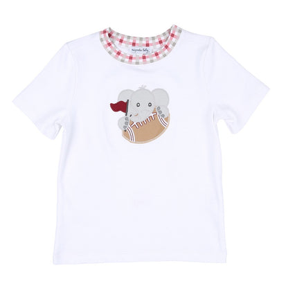 Magnolia Baby Boys Tee Shirt - Alabama Football Elephant