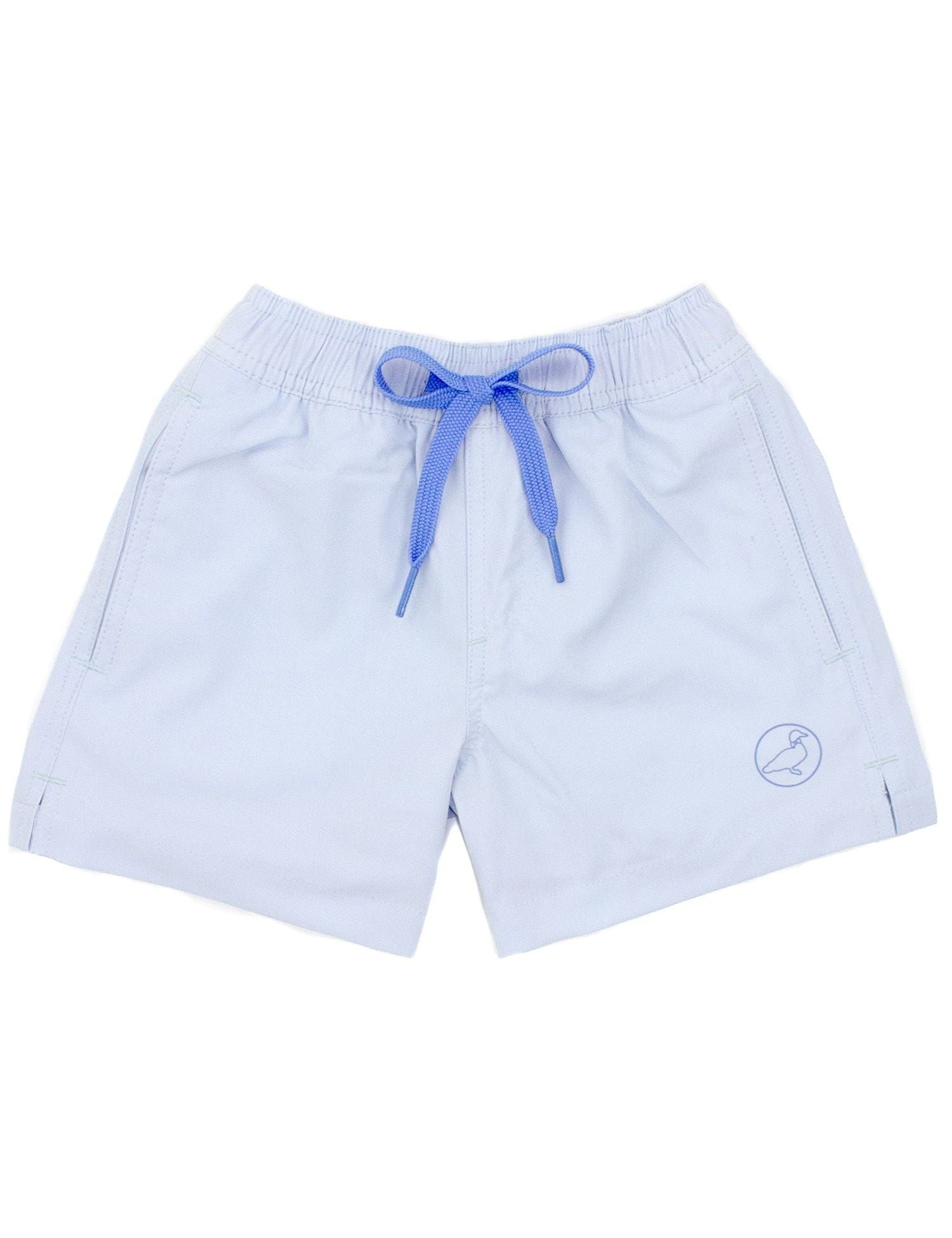 Properly Tied Boys Splash Swim Trunks - Shark Attack