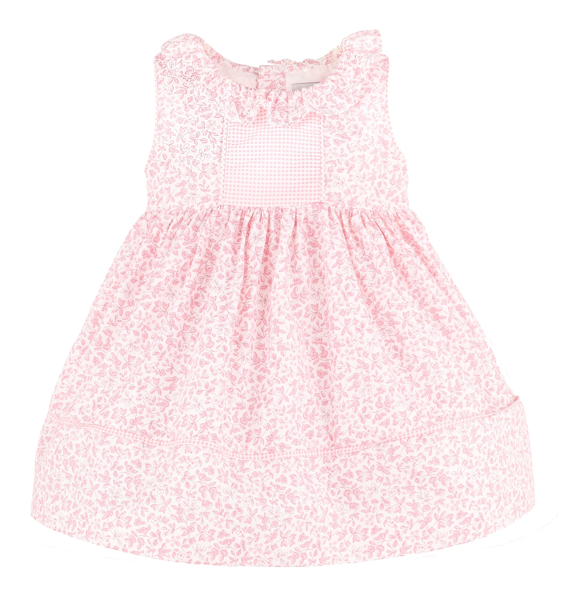 Sophie & Lucas Girls Blooms Dress - Bow on Back - Pink