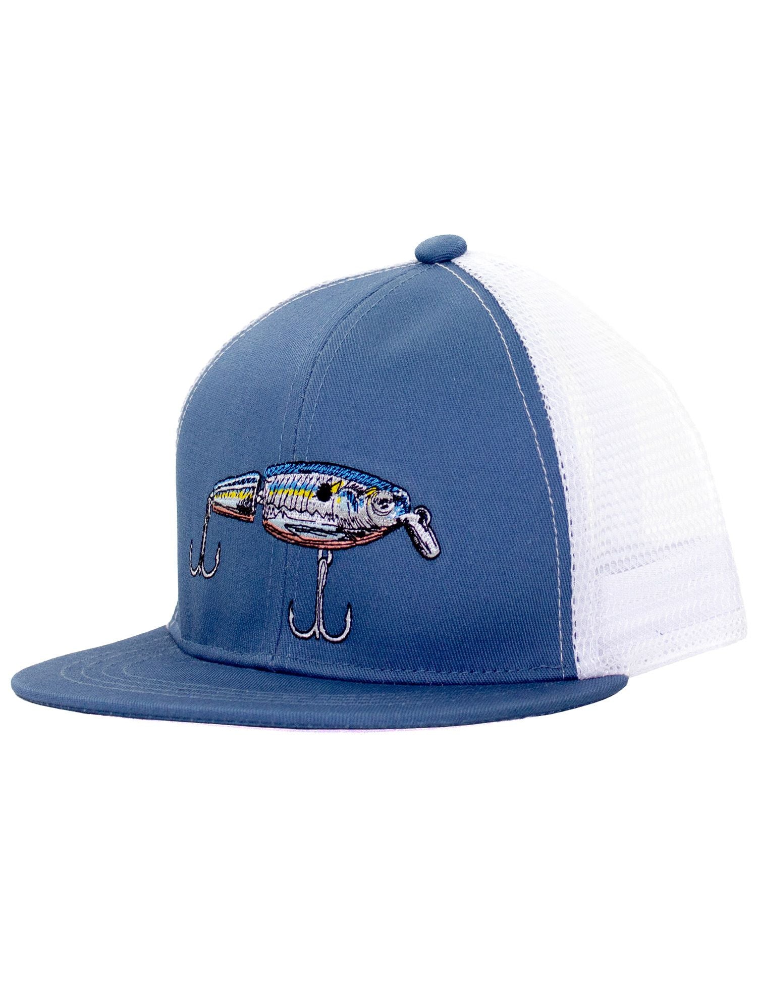 Properly Tied Youth Trucker Hat - Blue Swimbait